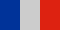 Flagge Frankreich Format B3